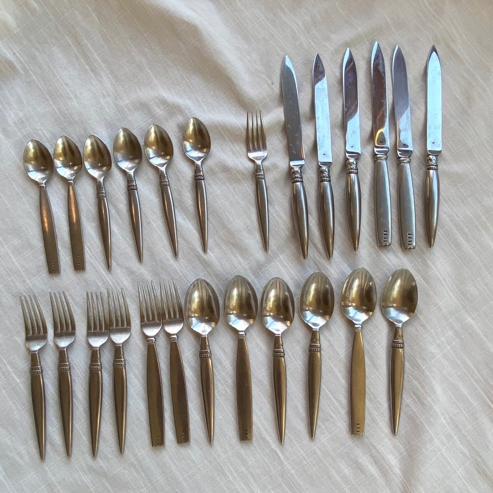 Lisa Jenks Harlequin Flatware set